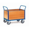 Closed platform carts 2552 - Panelled ends and panelled sides made of derived timber material boards